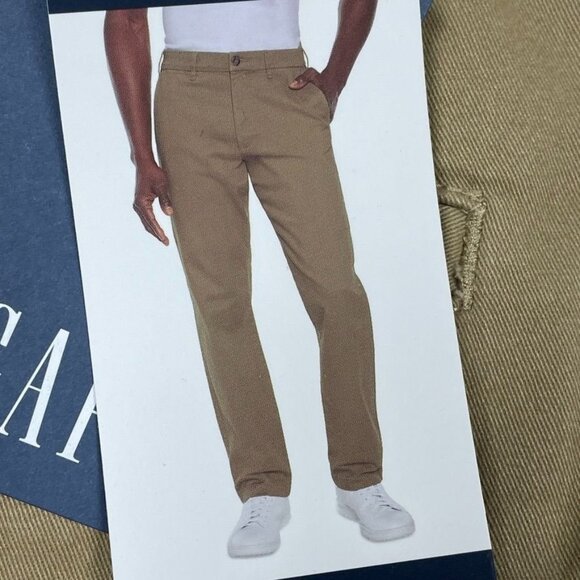 Gap Mens Straight Fit Khakis 40x32 Sand Beige Chinos a1473 - Picture 1 of 5